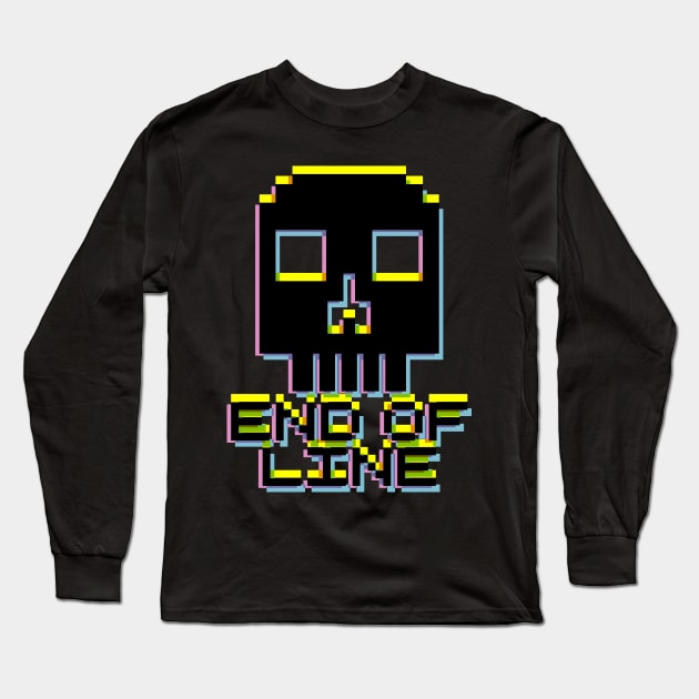 End Of Line Long Sleeve T-Shirt by Baggss